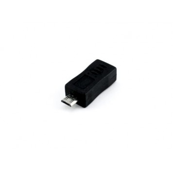 Перехідник адаптер miniUSB мама - microUSB тато