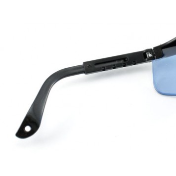 Регулируемые дужки синих защитных очков-1