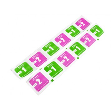 10x Комплект з 2 серветок для поклейки захисного скла