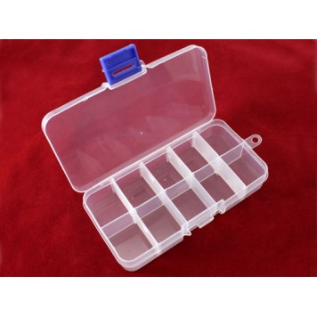 10 осередків пластикового кейсу-2