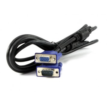 Роз'єми VGA подовжувача кабелю тато-мама 3м-1
