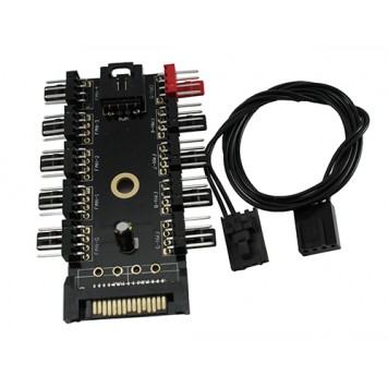 Комплект поставки сплітера для живлення 10 вентиляторів-1