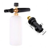 Пінна насадка пінник 1л для мийок Karcher Керхер K 2 3 4 5 6 7, S10 Пінна насадка пінник 1л для мийок Karcher Керхер K 2 3 4 5 6 7, S10