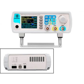 Двоканальний генератор сигналів DDS JUNTEK JDS6600-60M 60МГц