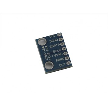 Обратная сторона генератора сигнала AD9833-1