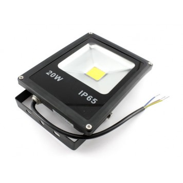 Прожектор світлодіодний LED вуличний, теплий білий 20Вт 2000лм 220В