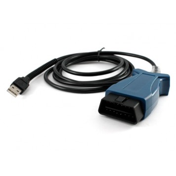 Роз'єми підключення OBD2 і USB сканера Mongoose JLR Pro V145-2