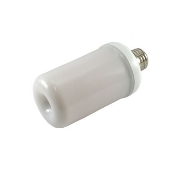 Лампа світлодіодна декоративна з ефектом полум'я вогню E27 LED 9Вт