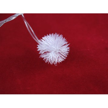 Гірлянда складається з 20 ламп у вигляді сніжинок-1