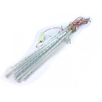 Гірлянда світлодіодна новорічна кольорова танення бурульок 8 LED ламп 3.6м