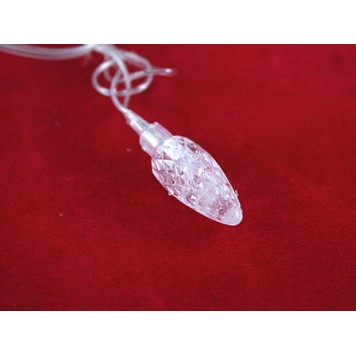 Гірлянда складається з 20 ламп у вигляді шишок-1