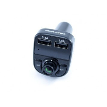 Автомобільний FM-модулятор Bluetooth 4.0 Handsfree 2x USB MicroSD 3.1А