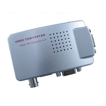 PC - TV конвертер 4в1 VGA - BNC + RCA AV + S-Video + VGA