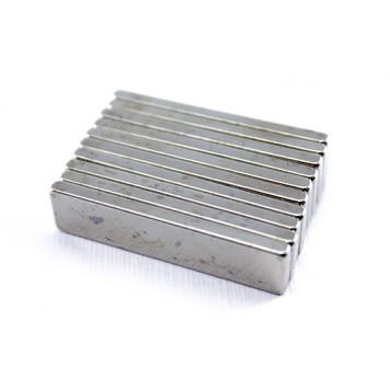 Магніти неодимові сильні 40x10x3мм N35 10шт