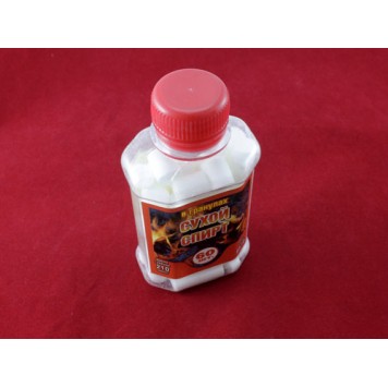 Гранули сухого спирту розміщені в пластиковій банці -2