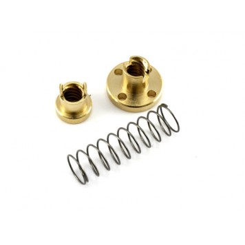 Виступи на гайці і контргайці для запобігання люфту-2