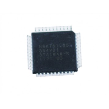 Обратная сторона чипа ATMEGA32A-AU-1