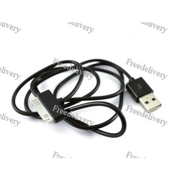 USB дата кабель для Iphone 2g 3g 4 4s, Ipod, черный
