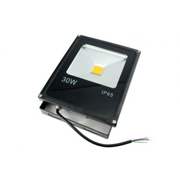 Прожектор світлодіодний LED вуличний, теплий білий 30Вт 2700лм 220В