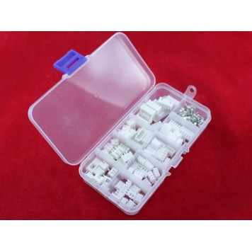 Разъемы XH2.54 80шт, коннекторы питания 2p 3p 4p 5p 2.54мм папа мама