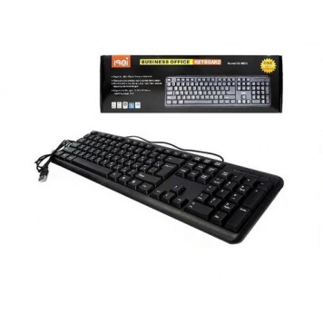 Клавиатура проводная USB классическая 198i CK-8831, черная