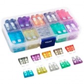 Запобіжник автомобільний стандарт 2-35А, набір зі 100 шт