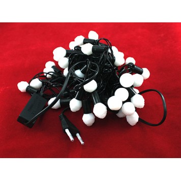 Гірлянда світлодіодна новорічна кольорова Шишки 40 LED ламп 5.8м