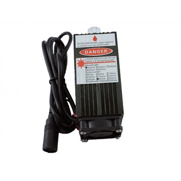 Мощный лазер для резки гравировки 500мВт 405нм + защит. очки