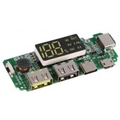 Контролер зарядки Li-ion батарей 18650 для Power Bank РК 2xUSB, H961-U 6.1 Контролер зарядки Li-ion батарей 18650 для Power Bank РК 2xUSB, H961-U 6.1