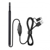 Эндоскоп медицинский, ЛОР отоскоп с камерой, USB MicroUSB Type-C, 1.3Мп Эндоскоп медицинский, ЛОР отоскоп с камерой, USB MicroUSB Type-C, 1.3Мп