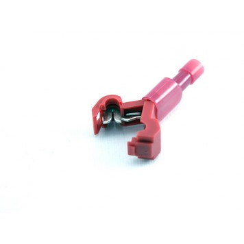 Плоский изолированный разъем вставлен в Т-образный ответвитель-2