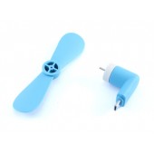 Вентилятор міні USB + MicroUSB для смартфона Android Power Bank Вентилятор міні USB + MicroUSB для смартфона Android Power Bank