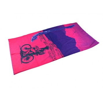 Баф бандана-трансформер, шарф з мікрофібри, вело2