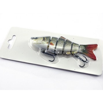 Воблер составник приманка Карасик 6 секций 10 см 20 г в упаковке-1