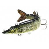 Воблер составник приманка Щука 8 секций 12.5см 22.5г