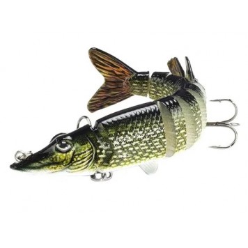 Воблер составник приманка Щука 8 секций 12.5см 22.5г