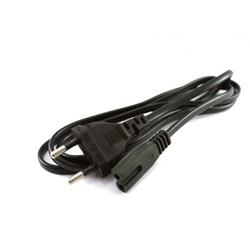 Сетевой кабель питания IEC C7 2pin принтера, AV-техники, зарядок, 1.5м