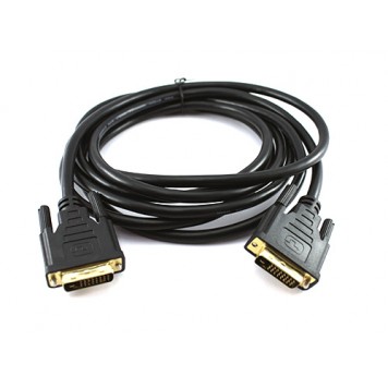 DVI 24+1 кабель 1.8м папа-папа