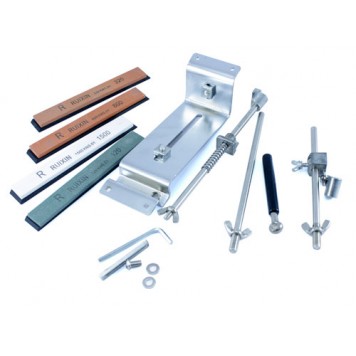 Точилка для ножей профессиональная, нержавейка, 4 камня Ruixin Pro III