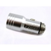 Автомобільний зарядний пристрій 2x USB 2.4 А метал в прикурювач Автомобільний зарядний пристрій 2x USB 2.4 А метал в прикурювач