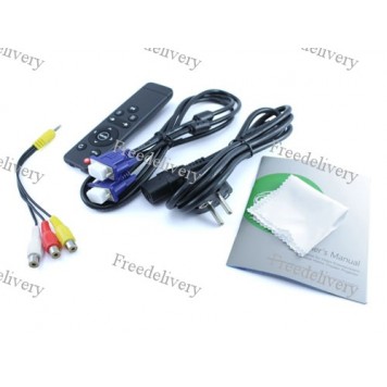 Набір кабелів, пульт ДУ, ганчірочка і інструкція в комплекті-5