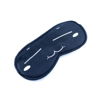 Маска для сна наглазная, японский смайлик