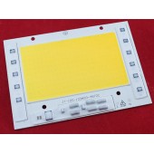 Світлодіодна матриця з драйвером COB LED 100Вт 9500лм 220В, тепла біла