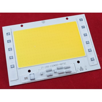 Світлодіодна матриця з драйвером COB LED 100Вт 9500лм 220В, тепла біла