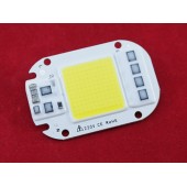 Світлодіодна матриця з драйвером COB LED 50Вт 4500лм 220В, біла