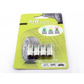 Колпачки индикаторы давления в шинах 4шт 2.4бар, медные сердечники