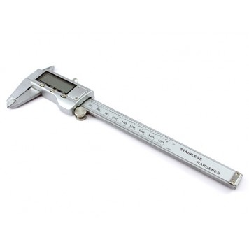 Штангенциркуль цифровий електронний 150мм 0.01 мм в футлярі , метал