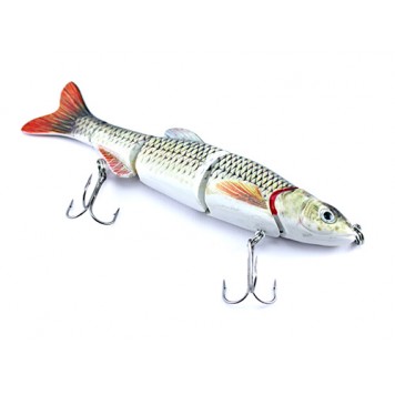 Другая сторона воблера Плотва 5 секций 16 см 40 г-1