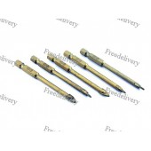 Набор из 5 сверл 6мм по стеклу керамике для шуруповерта 6-гранные