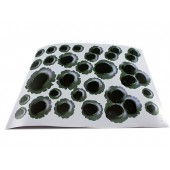 Наклейки 3D стікери Дірки від куль 26шт для автомобіля